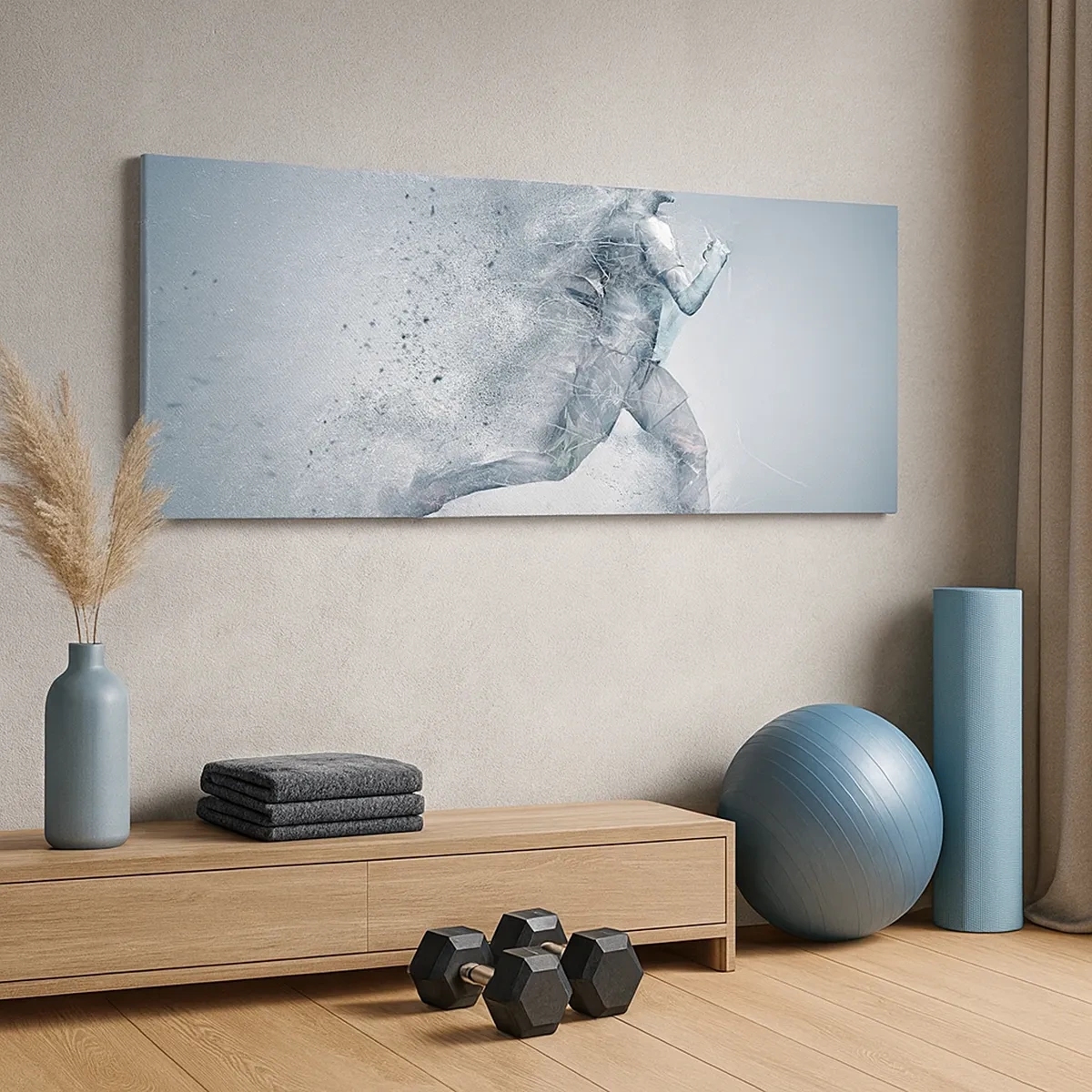 Cuadro sobre lienzo - Impresión de Imagen - Energía cristalina - 30x30 cm