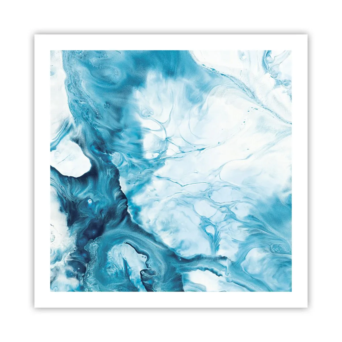 Póster - Un concierto azul - 60x60 cm
