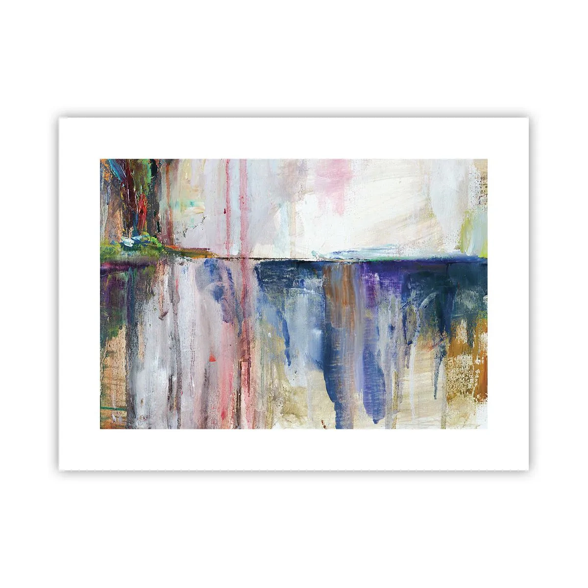Póster - Impresiones y asociaciones de colores - 40x30 cm