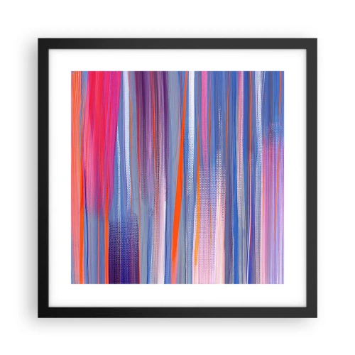 Póster en marco negro - Ascensión - 40x40 cm