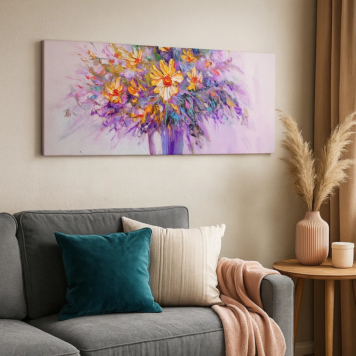 Cuadro sobre lienzo - Impresión de Imagen - Huele dulce, parece dulce - 30x30 cm