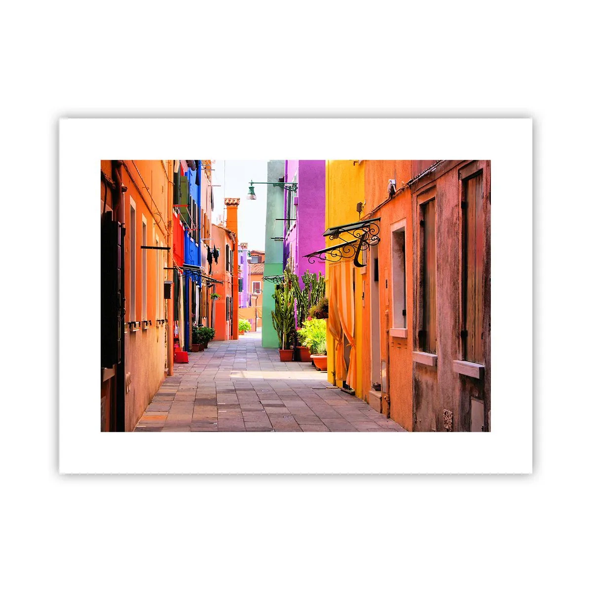 Póster - El callejón arco iris - 40x30 cm