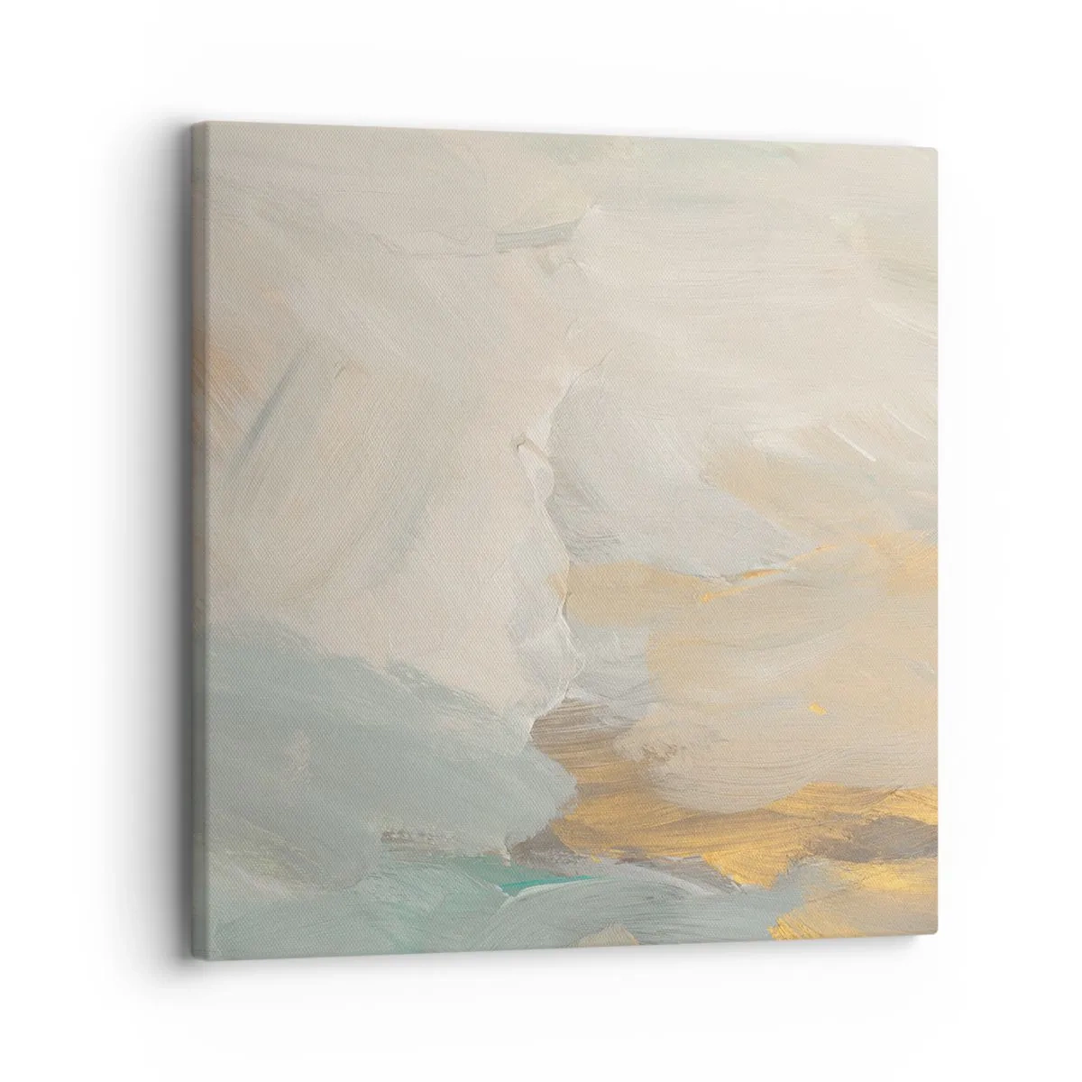 Cuadro sobre lienzo - Impresión de Imagen - Abstracción - una tierra de dulzura - 30x30 cm