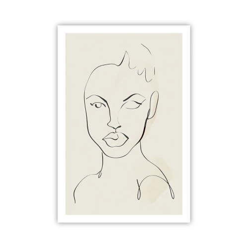 Póster - Un esbozo de sensualidad - 61x91 cm