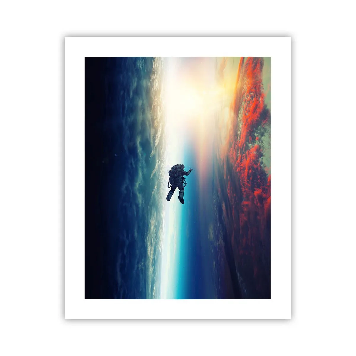 Póster - Enfrentarse al universo - 40x50 cm