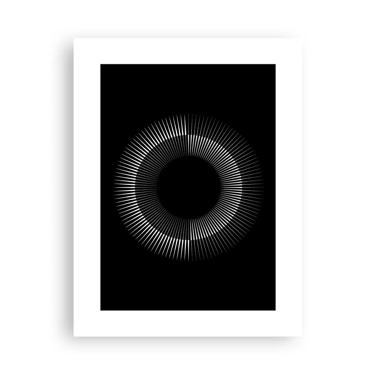 Póster - Sol negro - 30x40 cm