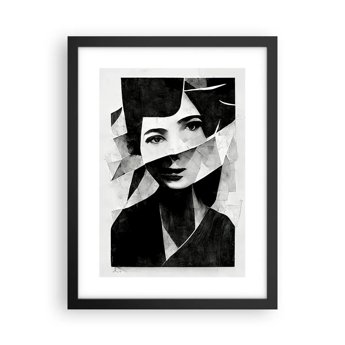 Póster en marco negro - Lo que realmente eres… - 30x40 cm