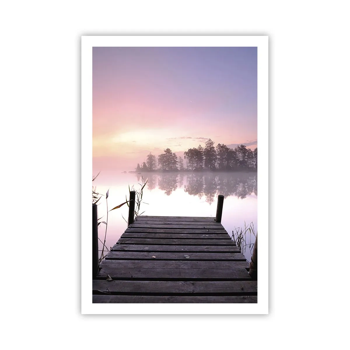 Póster - De la niebla lila... - 61x91 cm