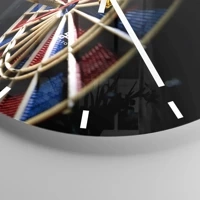 Esfera sin numeración, con rayas