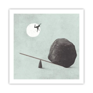 Póster - Un sueño hecho realidad - 60x60 cm