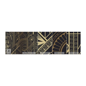 Muestra de fotomural autoadhesivo Deluxe Sticker - Conceptos, ideas, planes - Abstracción, Pedazo, Ornamento - 100x30 cm