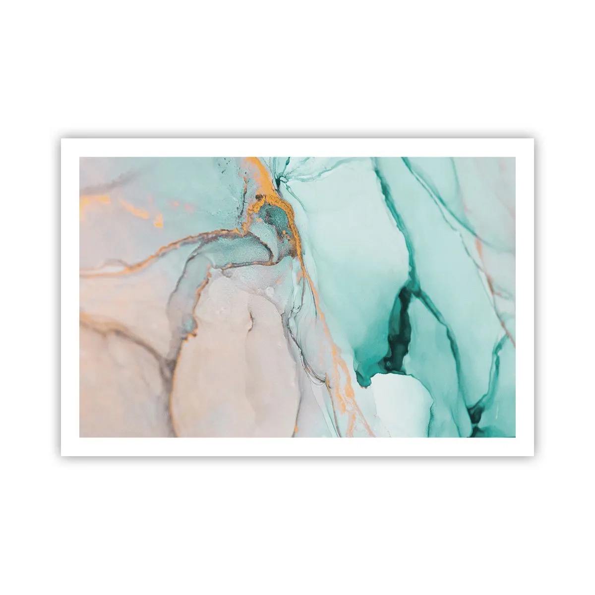 Póster - Danza de formas y colores - 91x61 cm