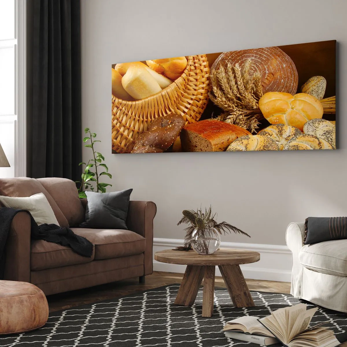 Cuadro sobre lienzo - Impresión de Imagen - Nos han vuelto a hornear - 90x30 cm