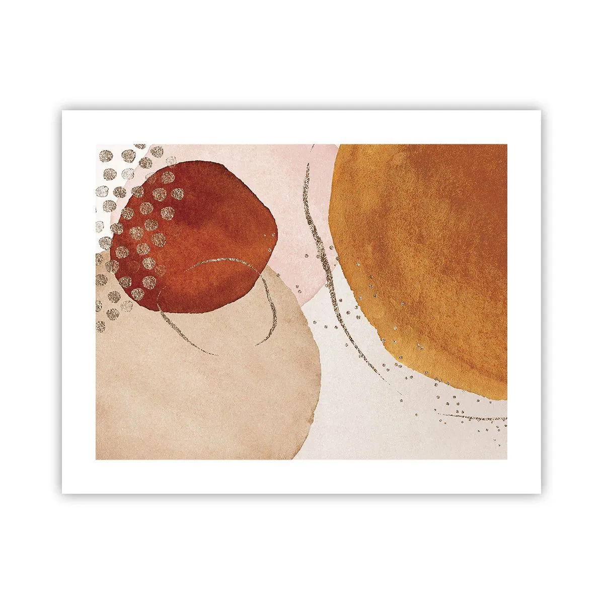 Póster - Movimiento abstracto - 50x40 cm