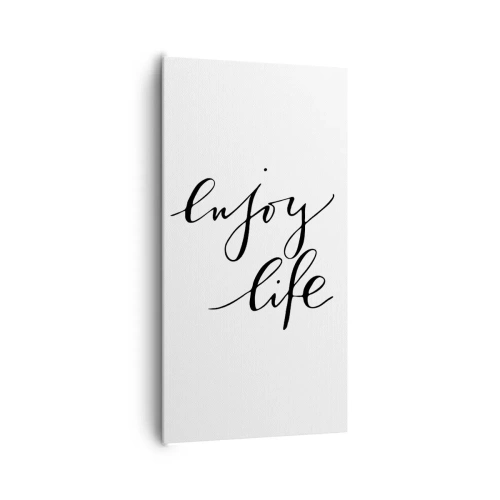 Cuadro sobre lienzo - Impresión de Imagen - Nada que añadir... - 65x120 cm