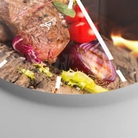 Esfera sin numeración, con rayas