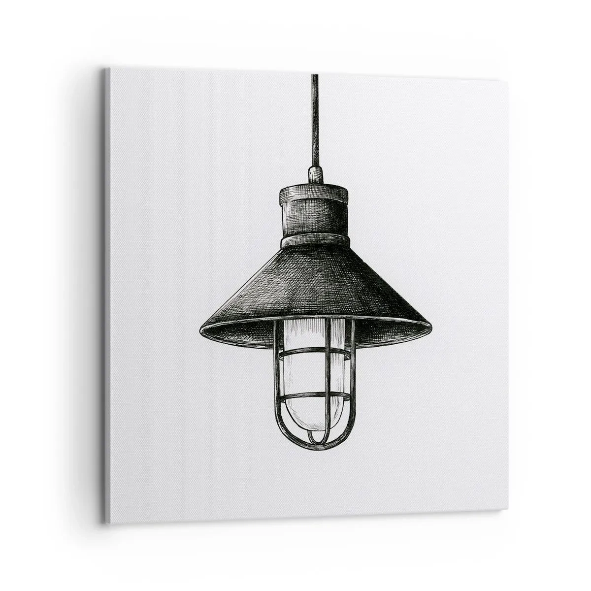 Cuadro sobre lienzo - Impresión de Imagen - Como hace años... - 60x60 cm