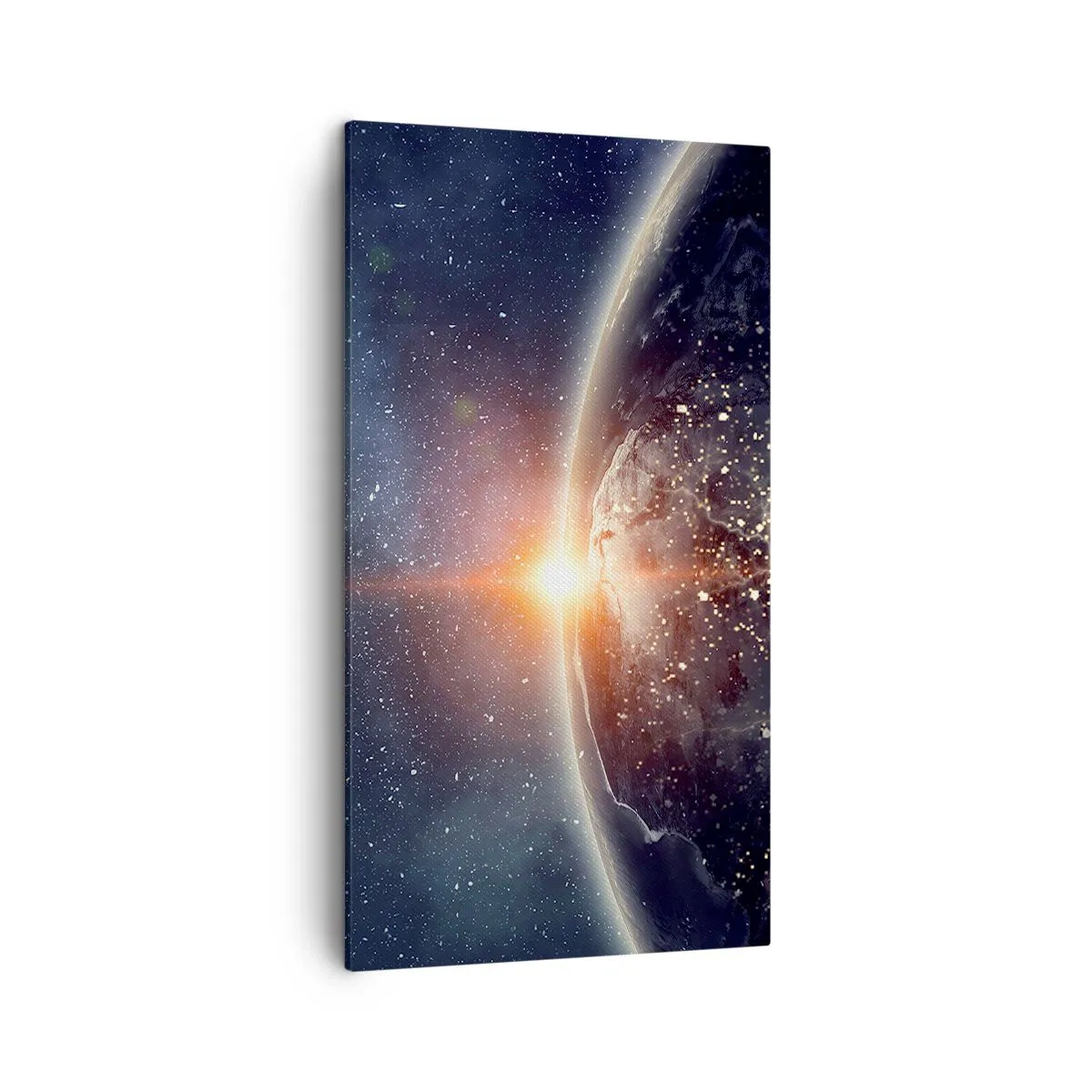 Cuadro sobre lienzo - Impresión de Imagen - En una nueva perspectiva - 45x80 cm