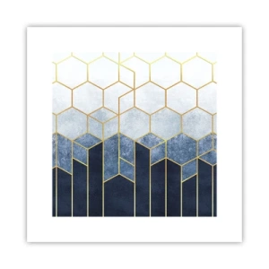 Póster - Composición rítmica visual - 30x30 cm