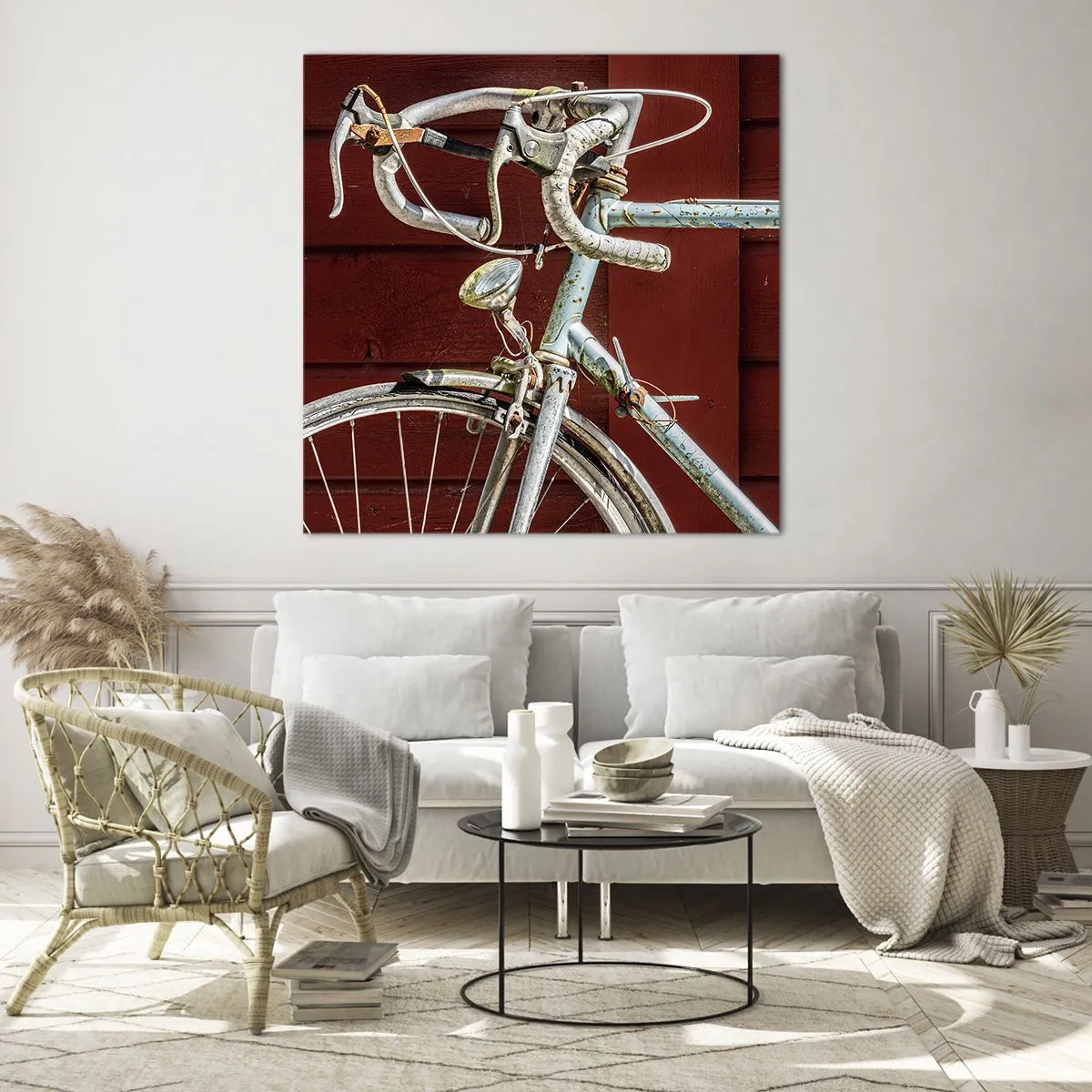 Cuadro sobre vidrio - Impresiones sobre Vidrio - Creada para las victorias - 70x70 cm