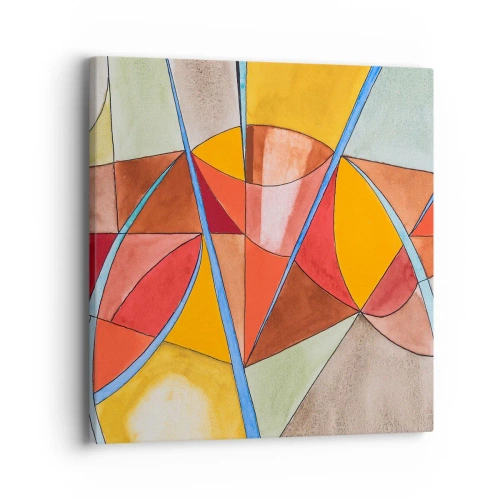 Cuadro sobre lienzo - Impresión de Imagen - Carrusel de sueños - 40x40 cm