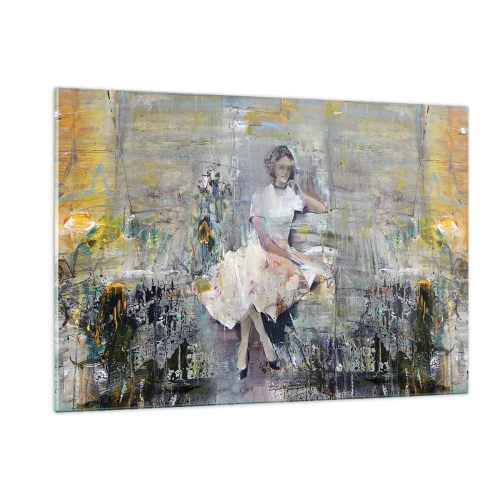 Cuadro sobre vidrio - Impresiones sobre Vidrio - Clásico y moderno - 120x80cm - Clásica y moderna - Decoración de pared moderna para salón y dormitorio ARTTOR
