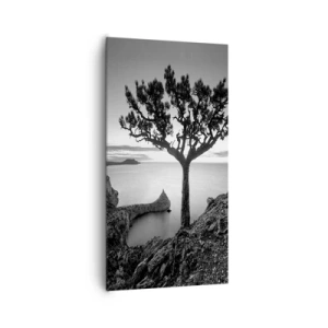 Cuadro sobre lienzo - Impresión de Imagen - Calma hasta el horizonte - 65x120 cm