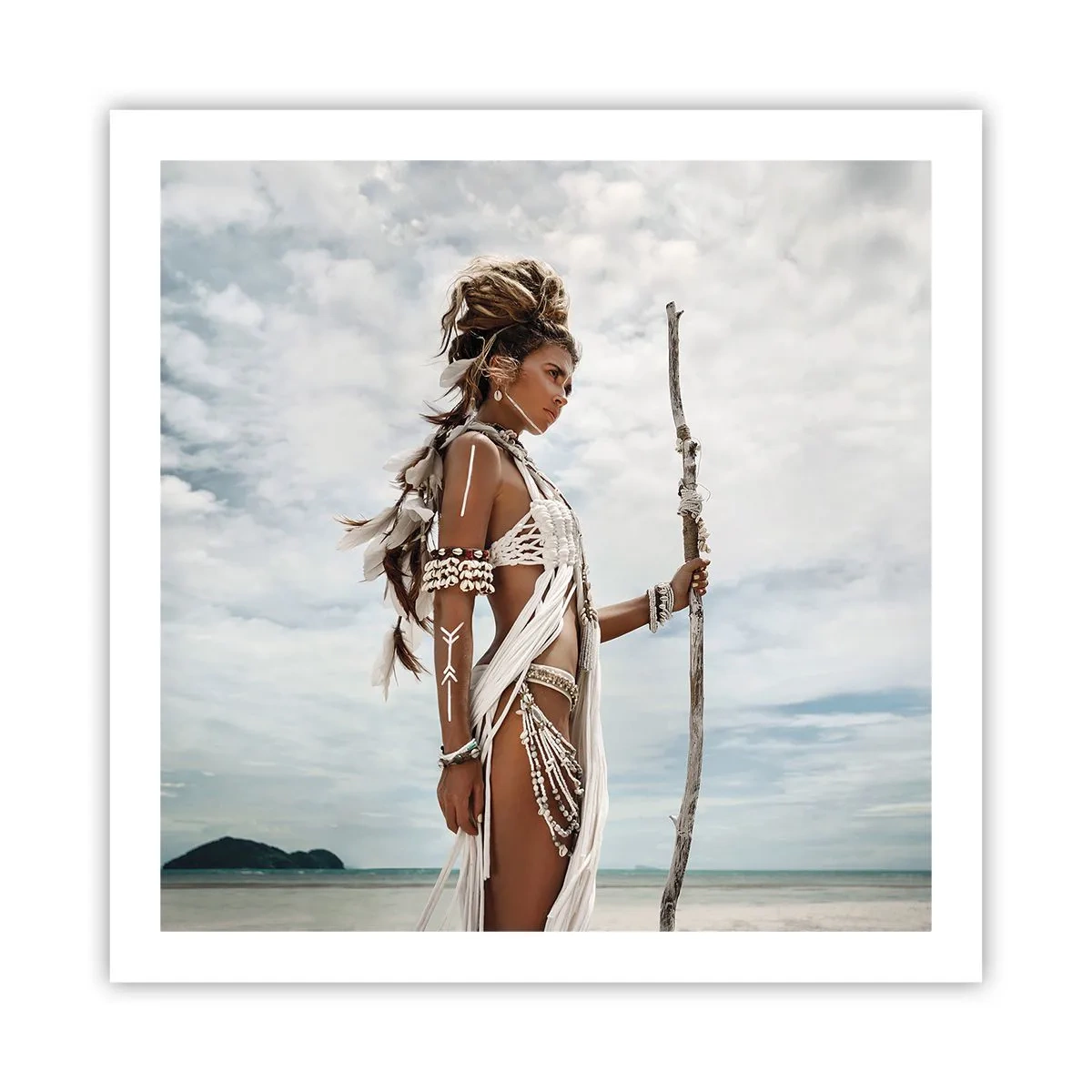 Póster - Reina de los trópicos - 60x60 cm