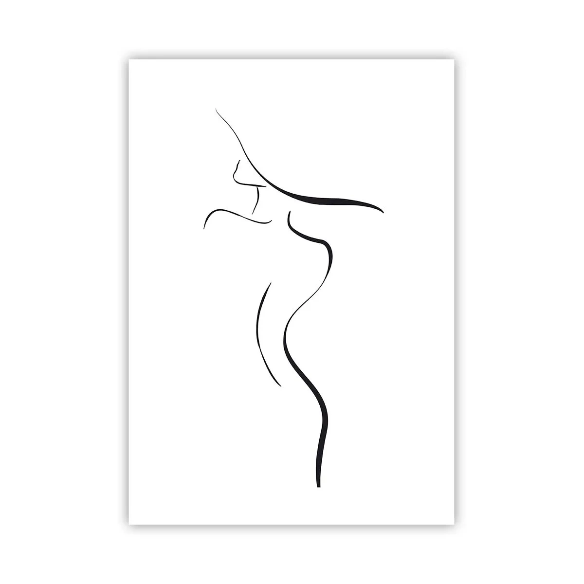 Póster - Escurridiza como una ola - 70x100 cm