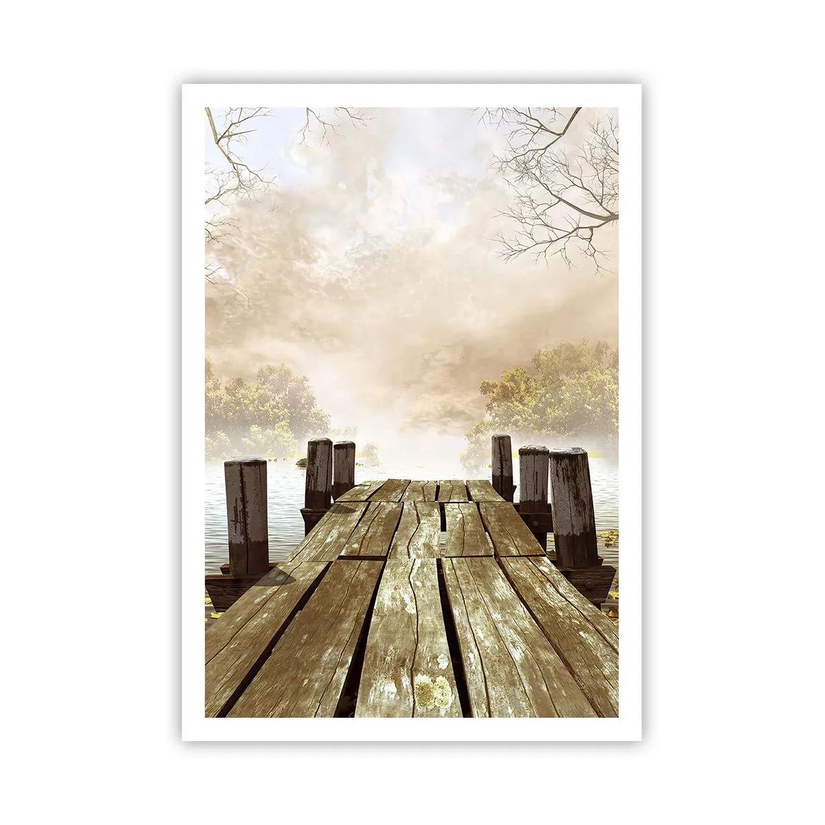 Póster - La leve tristeza del otoño - 70x100 cm