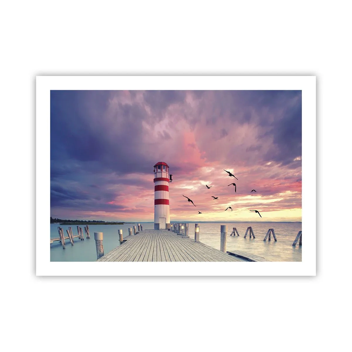 Póster - Hora de ir al puerto - 70x50 cm