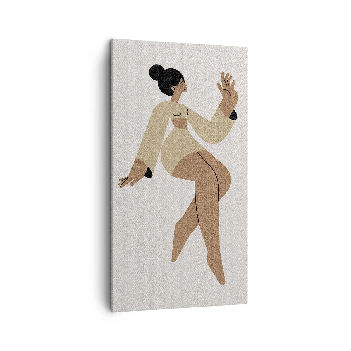 Cuadro sobre lienzo - Impresión de Imagen - Forma de gracia - 45x80 cm