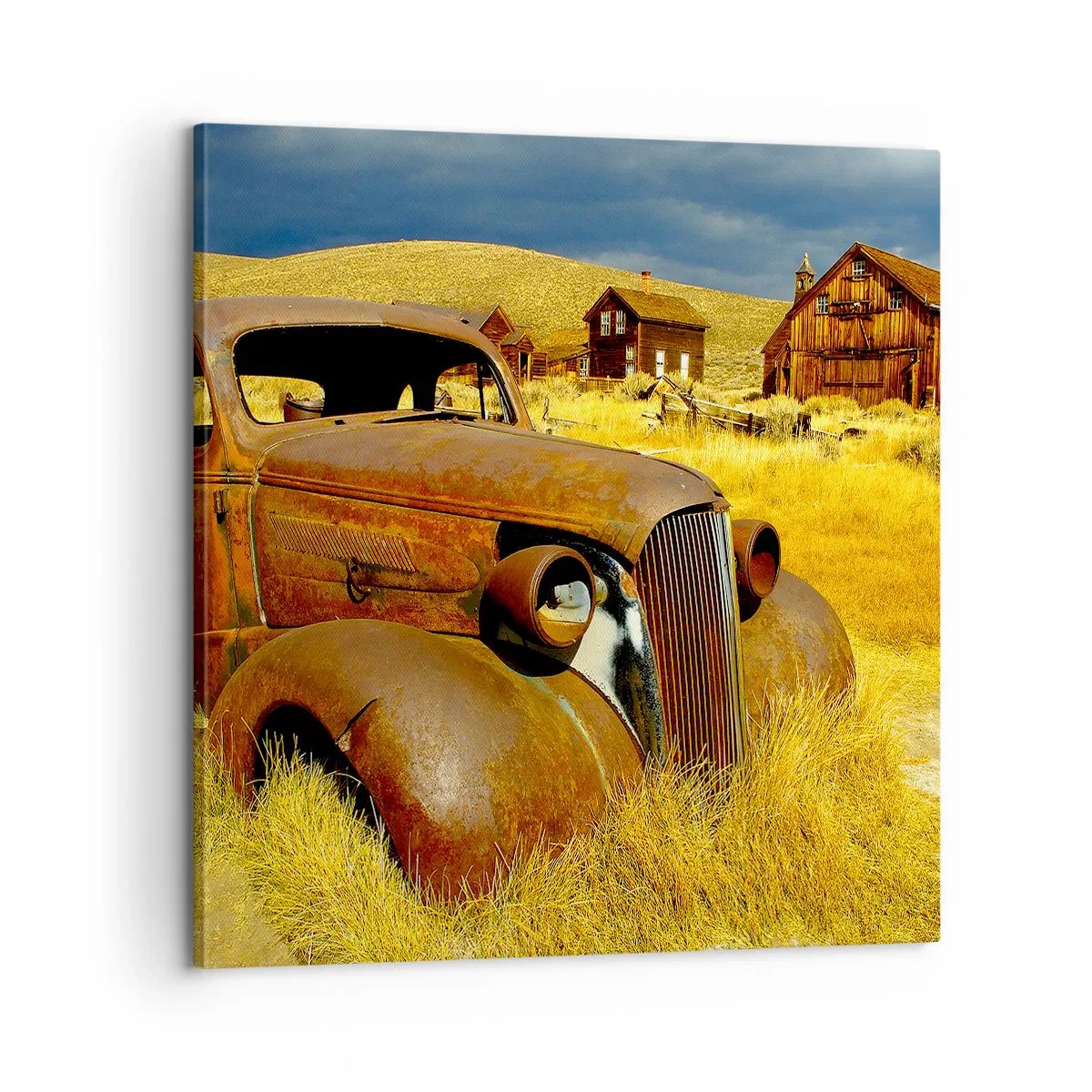 Cuadro sobre lienzo - Impresión de Imagen - Un merecido descanso - 60x60 cm