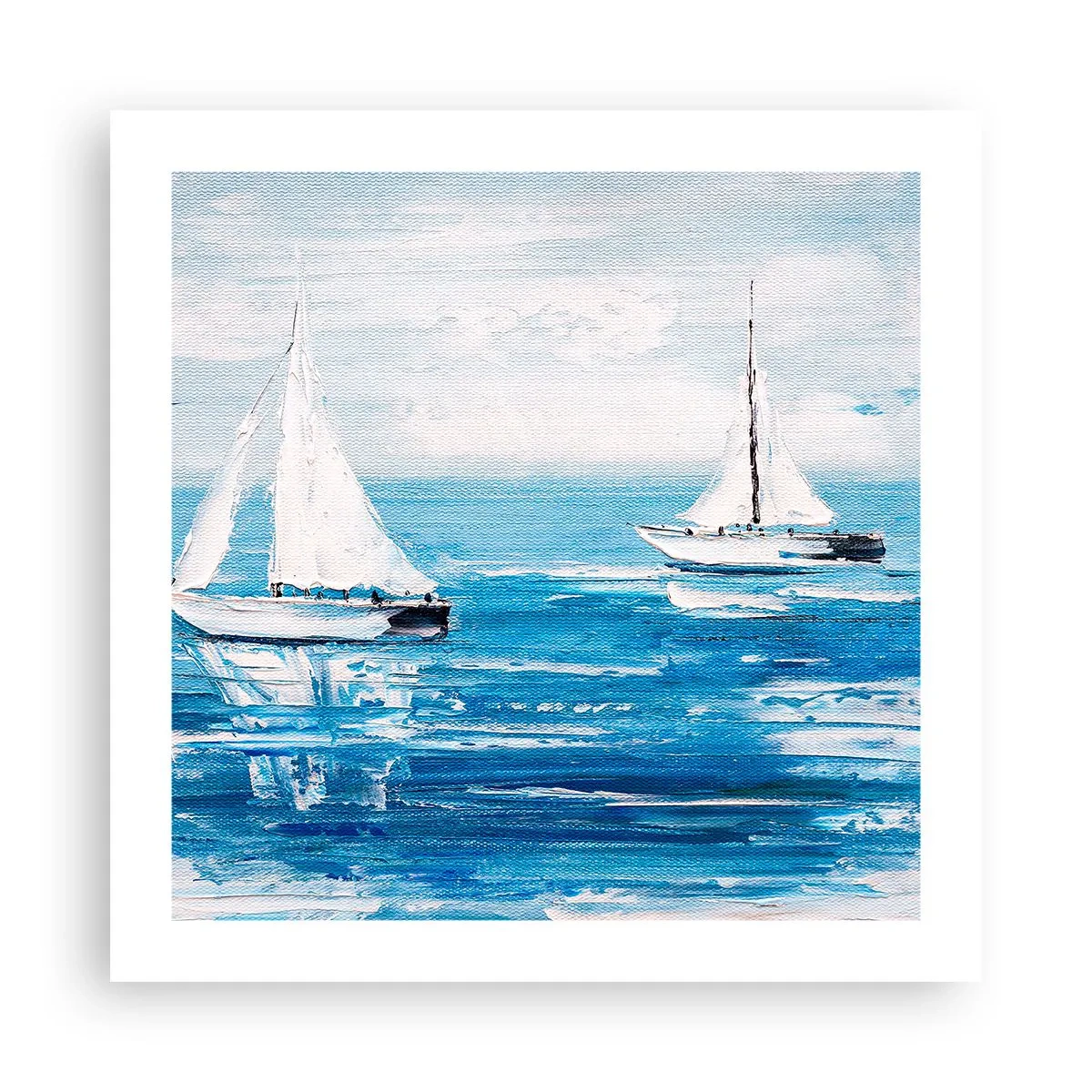 Póster - Con un amigo a tu lado - 50x50 cm