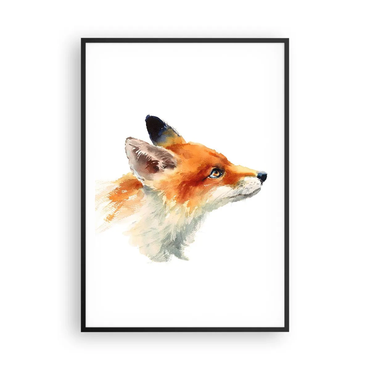 Póster en marco negro - Nunca se es demasiado cuidadoso - 70x100 cm