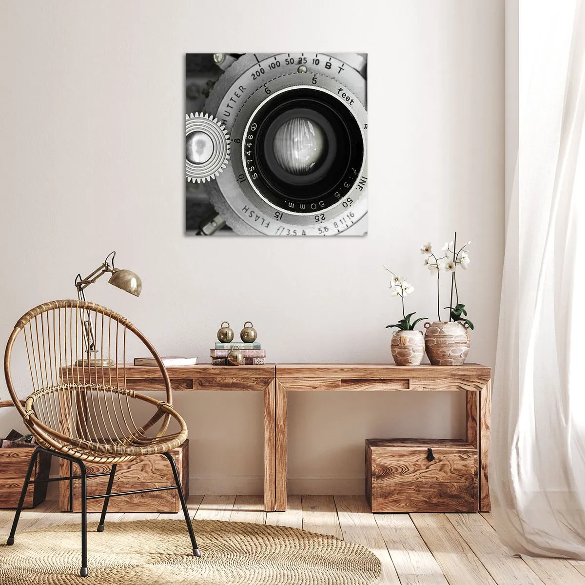 Cuadro sobre lienzo - Impresión de Imagen - Una historia de Hollywood - 70x70 cm