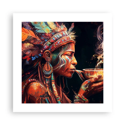 Póster - Un ritual mágico - 40x40 cm