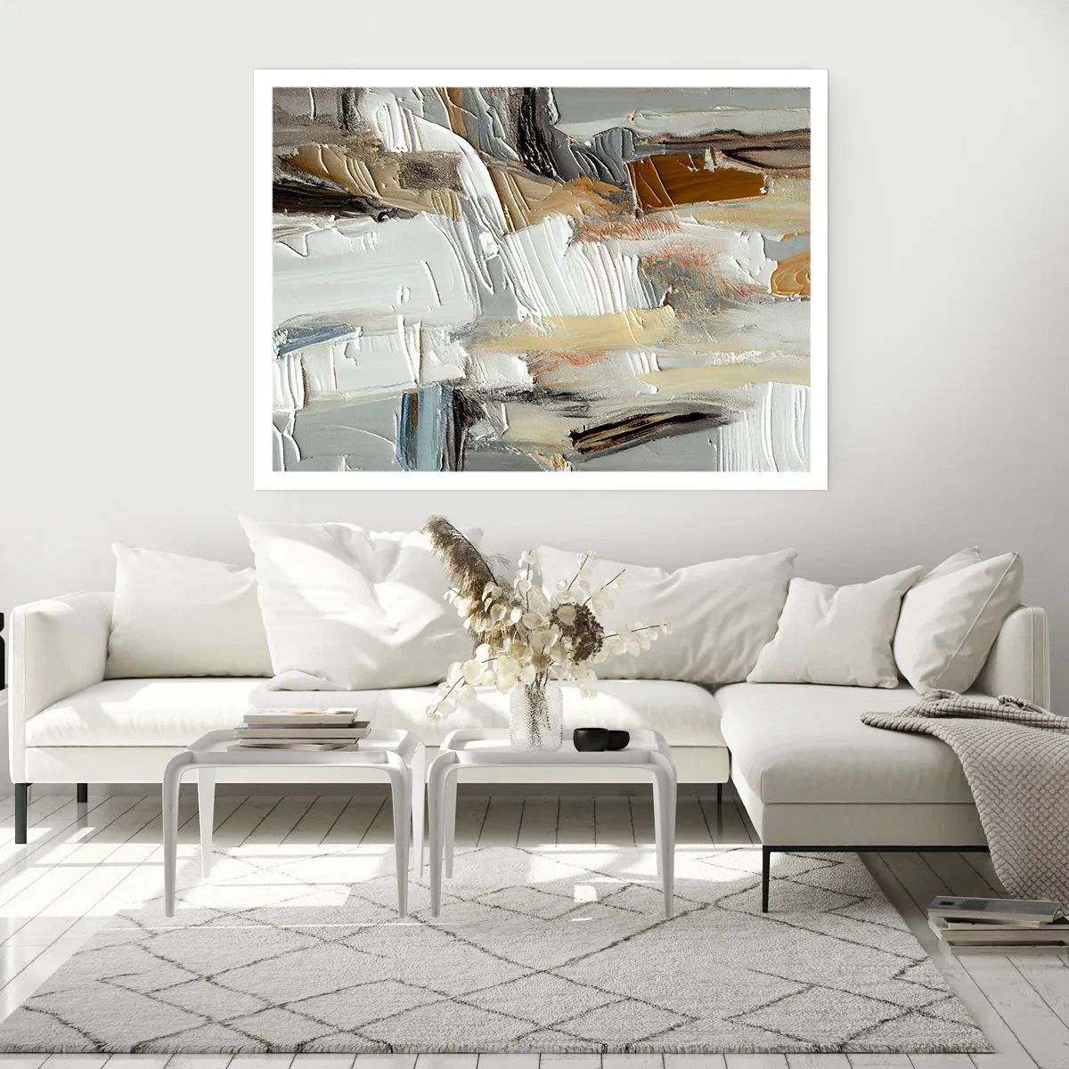 Póster - Estratificación de colores - 70x50 cm