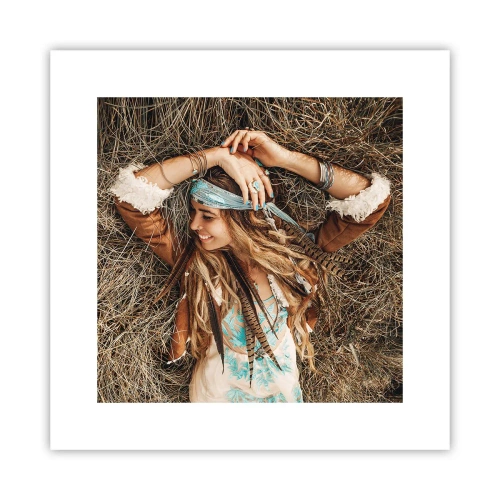 Póster - El verano del amor - 30x30 cm