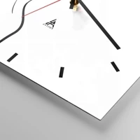 Esfera sin numeración, con rayas