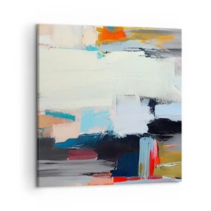 Cuadro sobre lienzo - Impresión de Imagen - ¿Existe un método único? - 50x50 cm