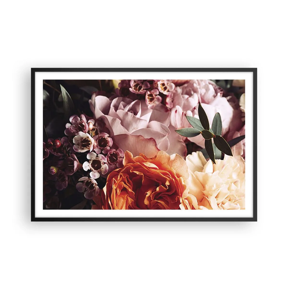 Póster en marco negro - Belleza envolvente - 91x61 cm