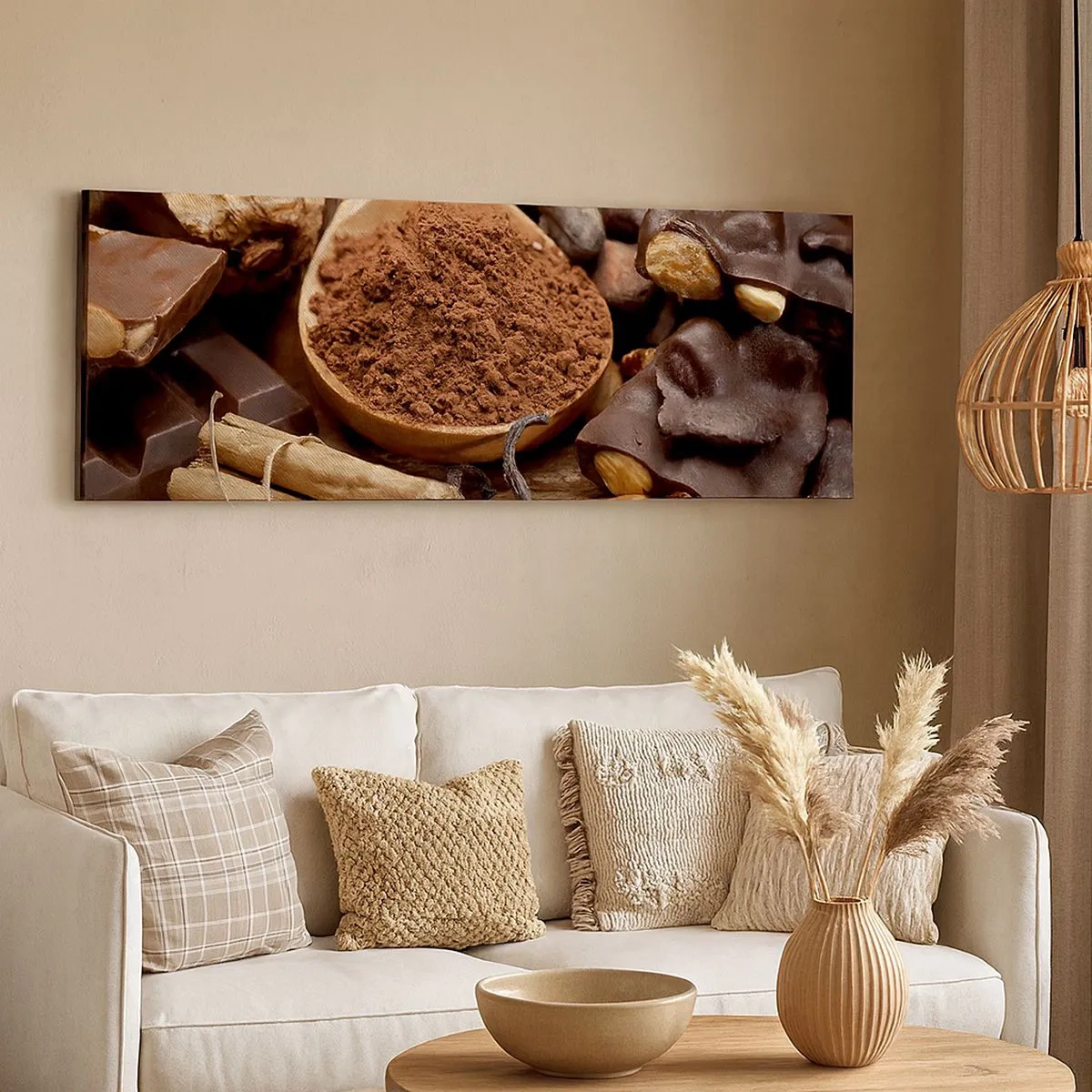 Cuadro sobre lienzo - Impresión de Imagen - Lo mejor para las penas - 100x40 cm