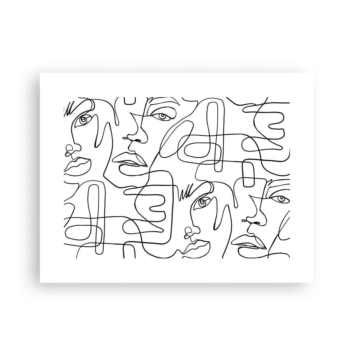 Póster - Entre emociones enredadas - 40x30 cm