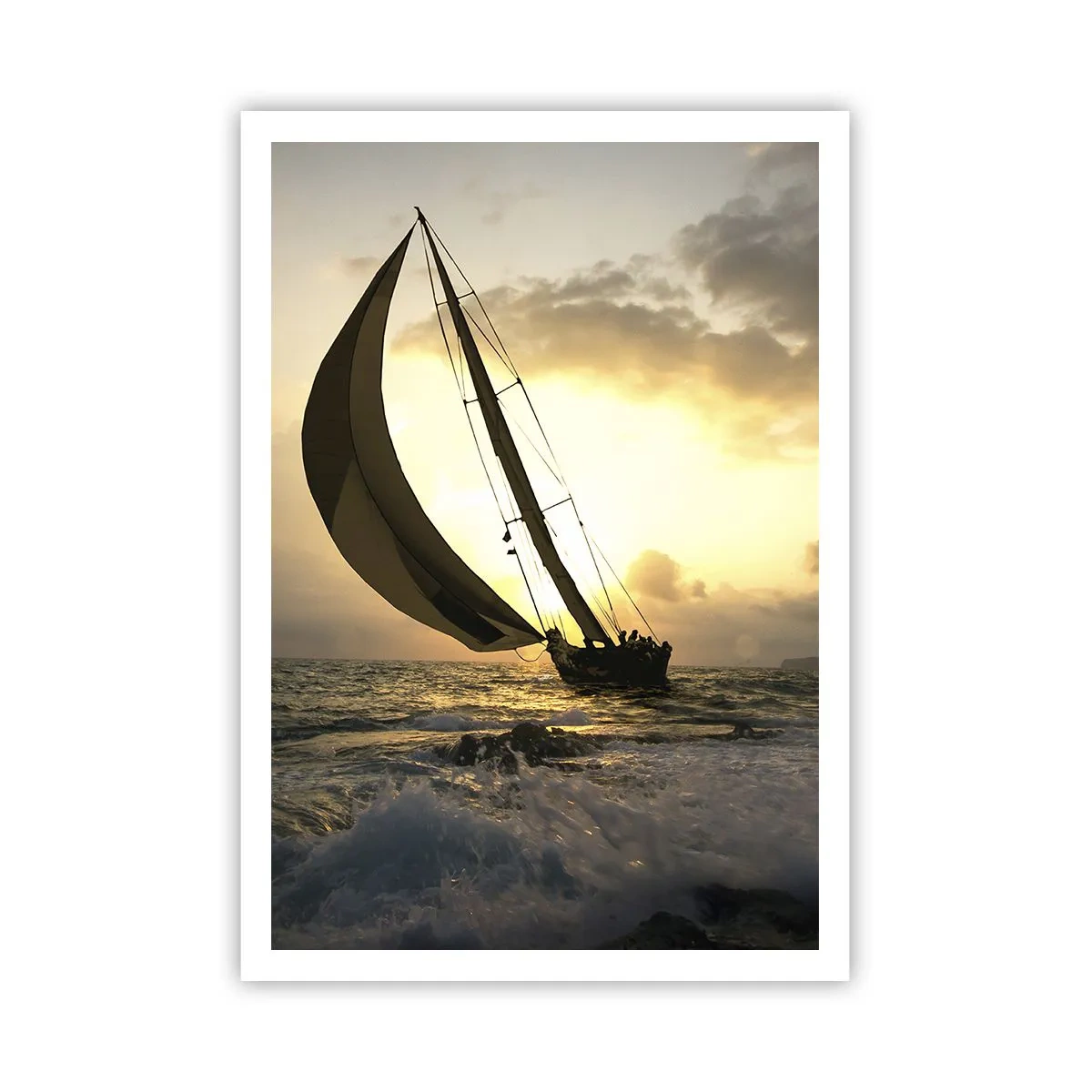 Póster - En contra y a favor del viento - 70x100 cm