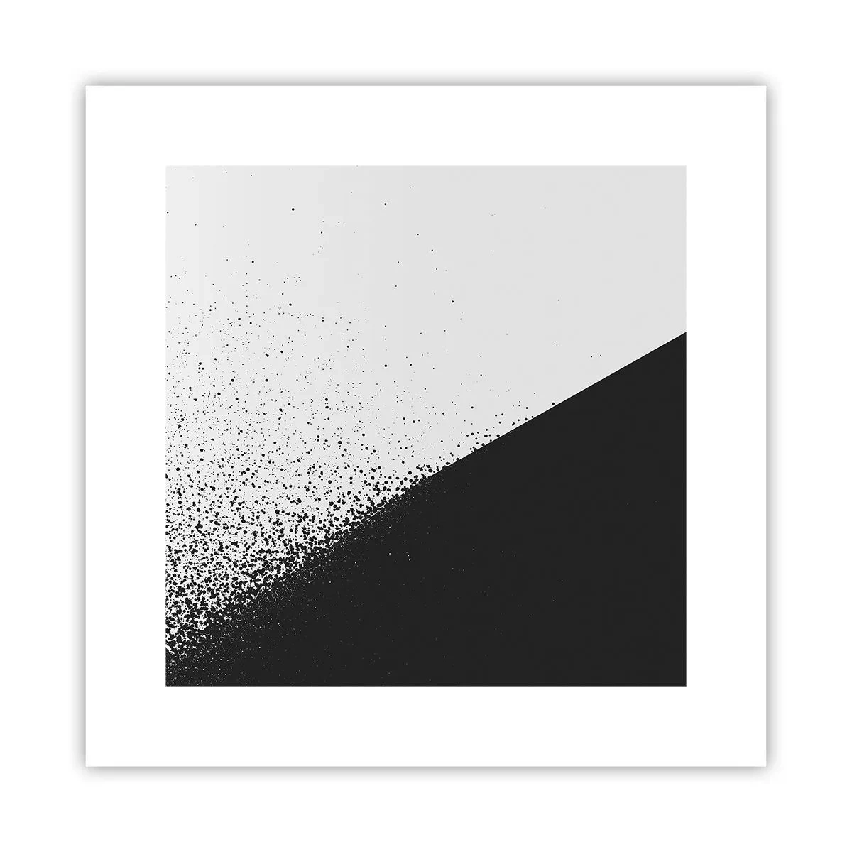 Póster - Cada vez más rápido, cada vez más alto - 30x30 cm