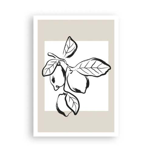 Póster - Donde el limón madura... - 70x100 cm