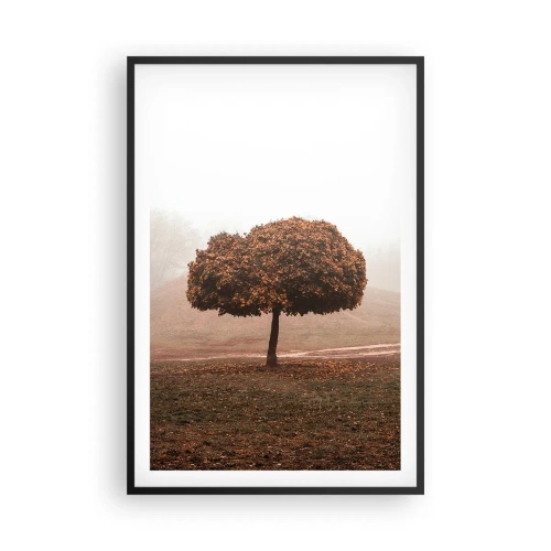 Póster en marco negro - Después de un verano ajetreado - 61x91 cm