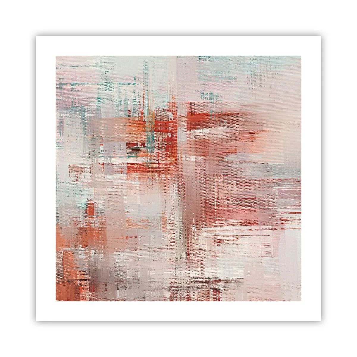 Póster - Niebla rosa - 50x50 cm