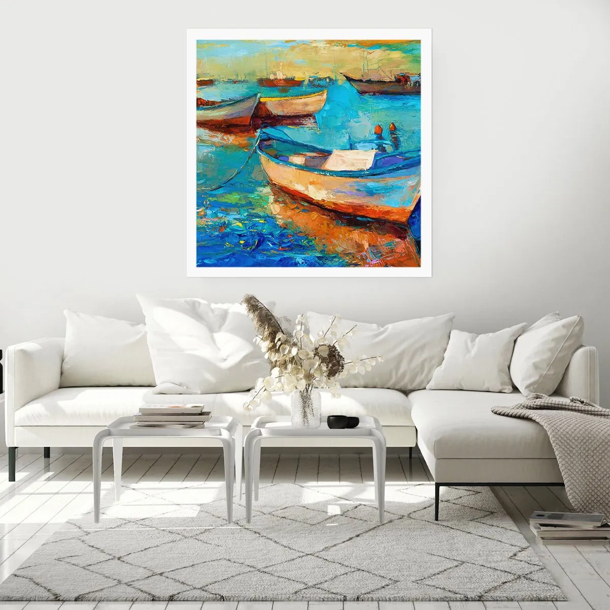 Póster - En la bahía sur - 40x40 cm